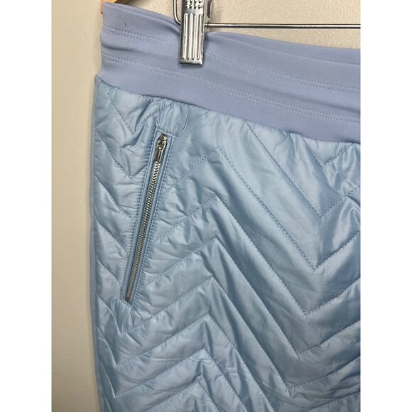 Athleta Apres Ski Down Jogger Powder Blue Size 14/P - Picture 11 of 16